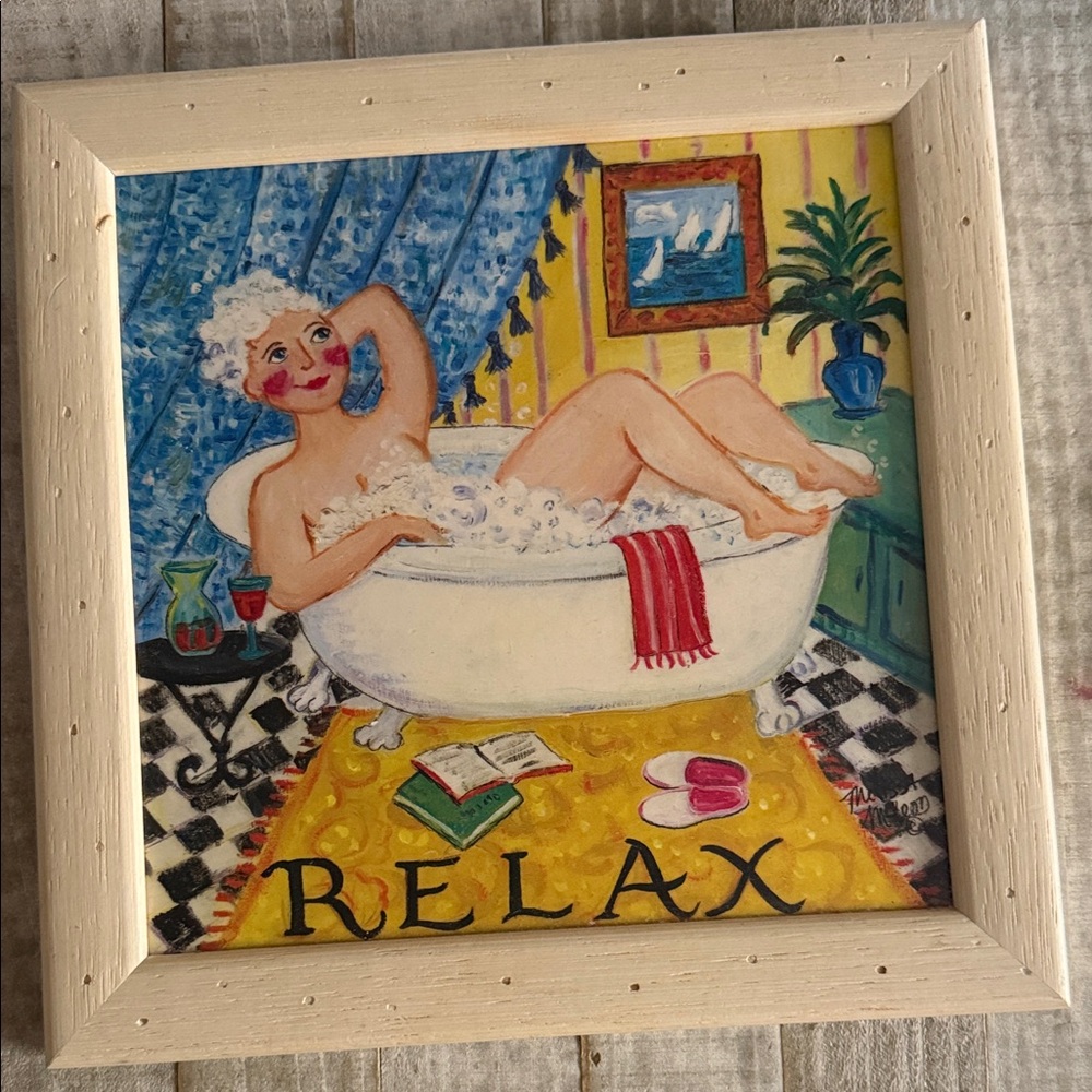 Colorful Relaxation Art Print
